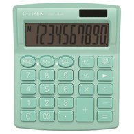 Kalkulator biurowy CITIZEN SDC-810NRGRE, 10-cyfrowy, 127x105mm, zielony