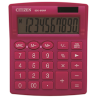 Kalkulator biurowy CITIZEN SDC-810NRPKE, 10-cyfrowy, 127x105mm, różowy
