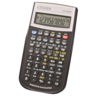 Kalkulator naukowy CITIZEN SR-260N, 10-cyfrowy, 154x80mm, etui, czarny