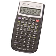 Kalkulator naukowy CITIZEN SR-270N, 12-cyfrowy, 154x80mm, etui, czarny