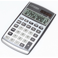 Kalkulator biurowy CITIZEN CPC-112 WB, 12-cyfrowy, 120x72mm, srebrny