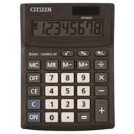 Kalkulator biurowy CITIZEN CMB801-BK Business Line, 8-cyfrowy, 137x102mm, czarny