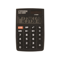 Kalkulator kieszonkowy CITIZEN SLD-100NR, 8-cyfrowy, 88x58mm, czarny