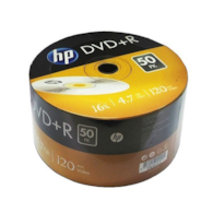 Płyta DVD+R 4 7GB HP op50 białe
