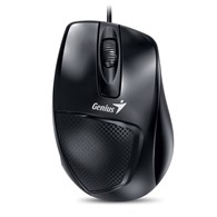 Mysz przewodowa, Genius DX-150X, czarna, optyczna,