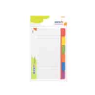 PRZEKŁADKI SAMOPRZ. BIAŁE 100X150 MM, 6 KOLORÓW INDEKSÓW (12)