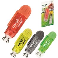 Korektor w taśmie OVAL QCR-506 + wkład biały 5 mm x 6 m