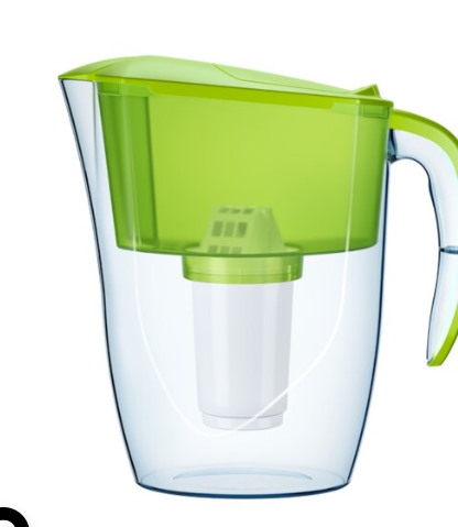 Dzbanek filtrujący AQUAPHOR Smile + wkład magnezowy A5 mg, limonkowy