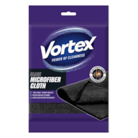 Ściereczka z mikrofibry VORTEX, półręcznik, 30x50cm, czarna