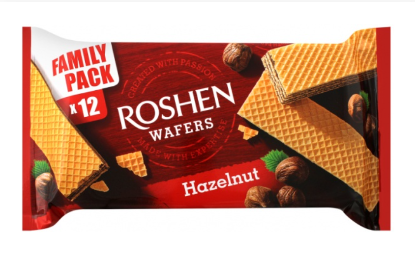 WAFLE 216g orzechowe  ROSHEN