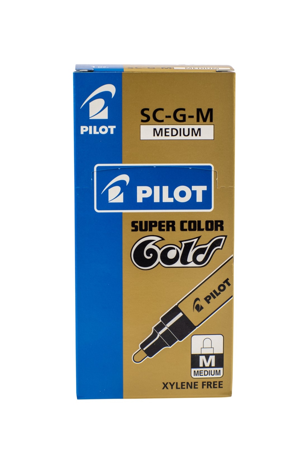 Marker olejny PILOT M złoty