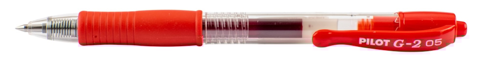 Długopis żelowy PILOT G2 czerwony