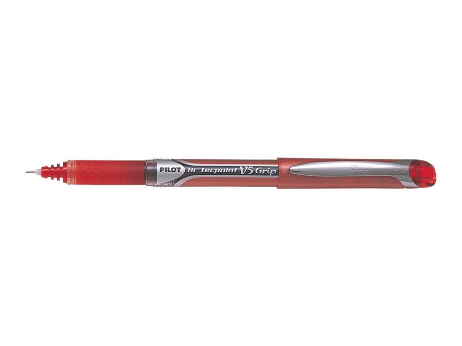 Cienkopis kulkowy PILOT V5 Grip czerwony