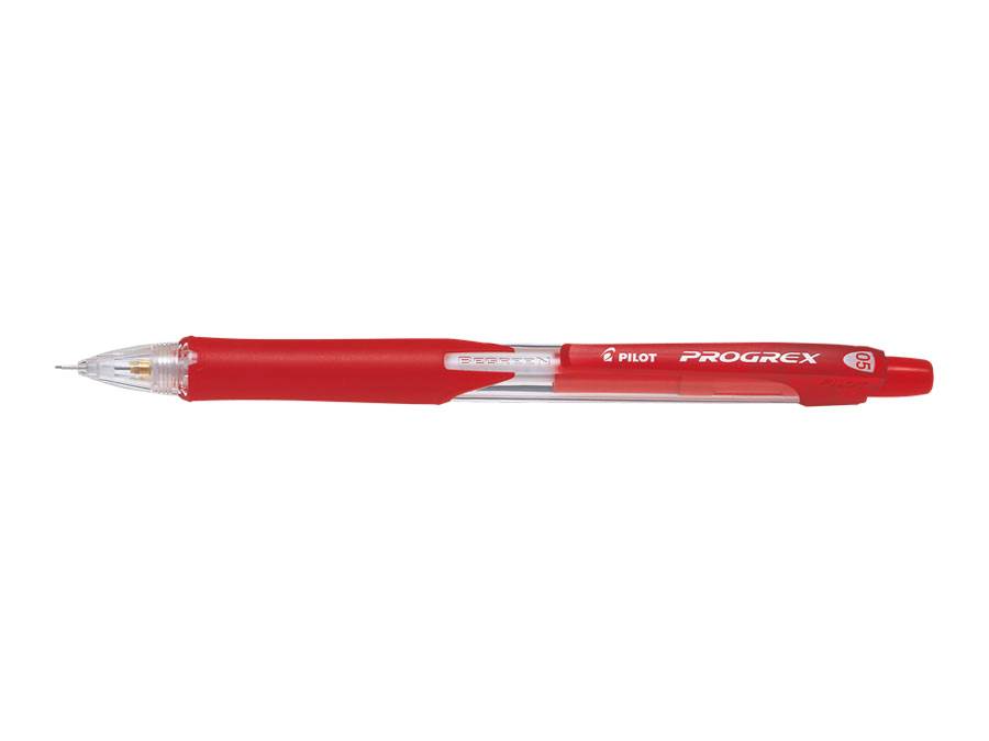 Ołówek automatyczny PILOT PROGREX czerwony
