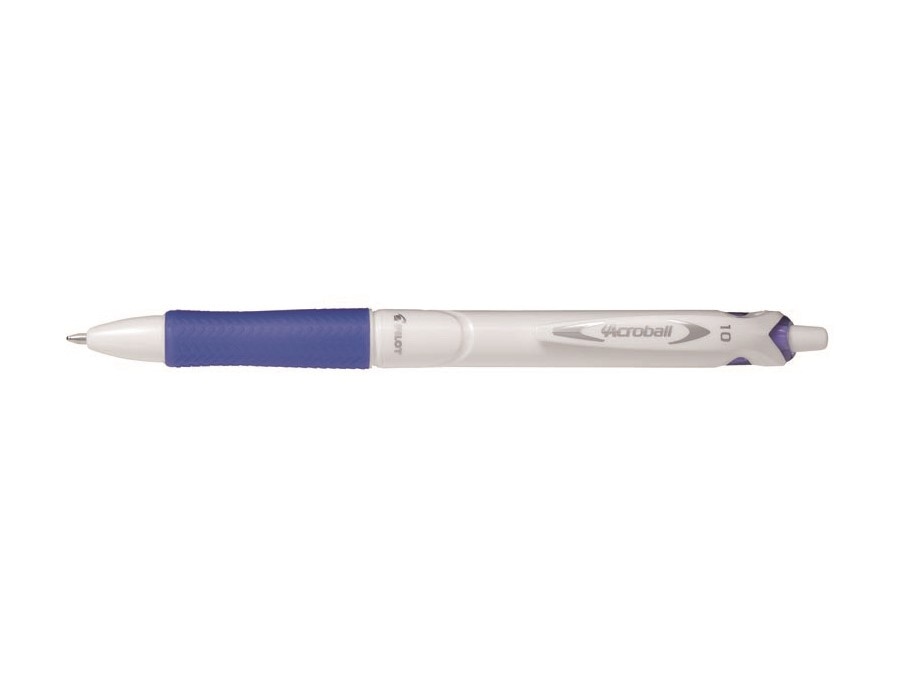Długopis olejowy PILOT ACROBALL Pure White niebieski