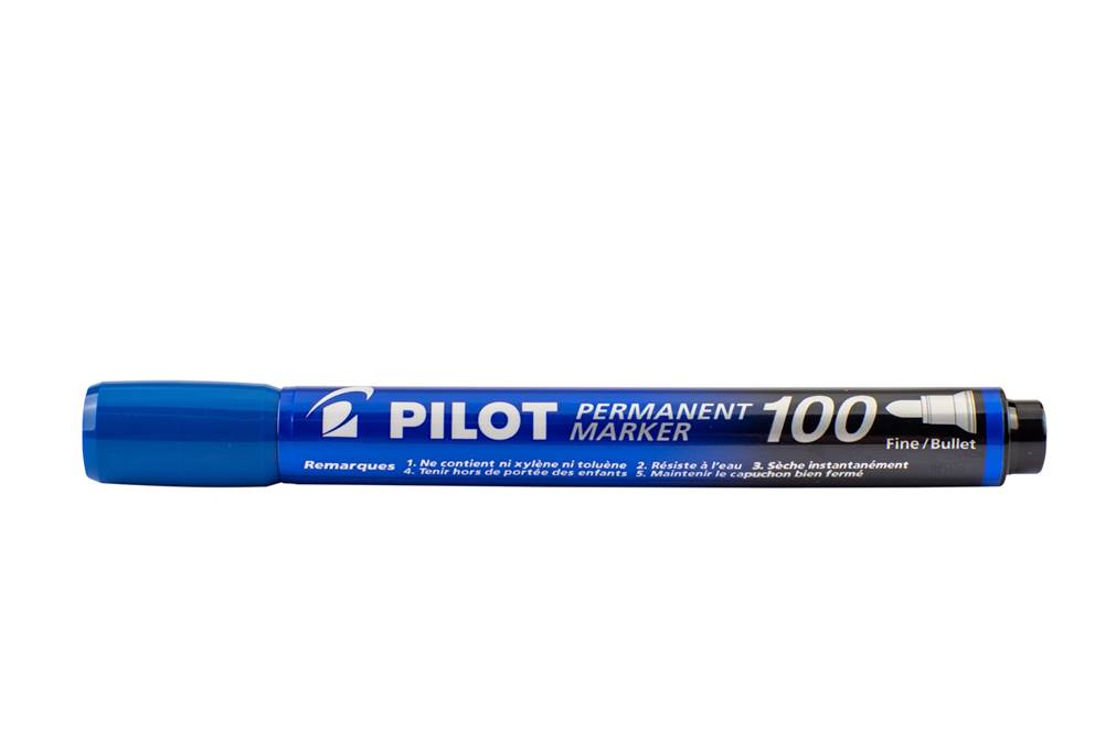 Marker permanentny PILOT SCA 100 niebieski