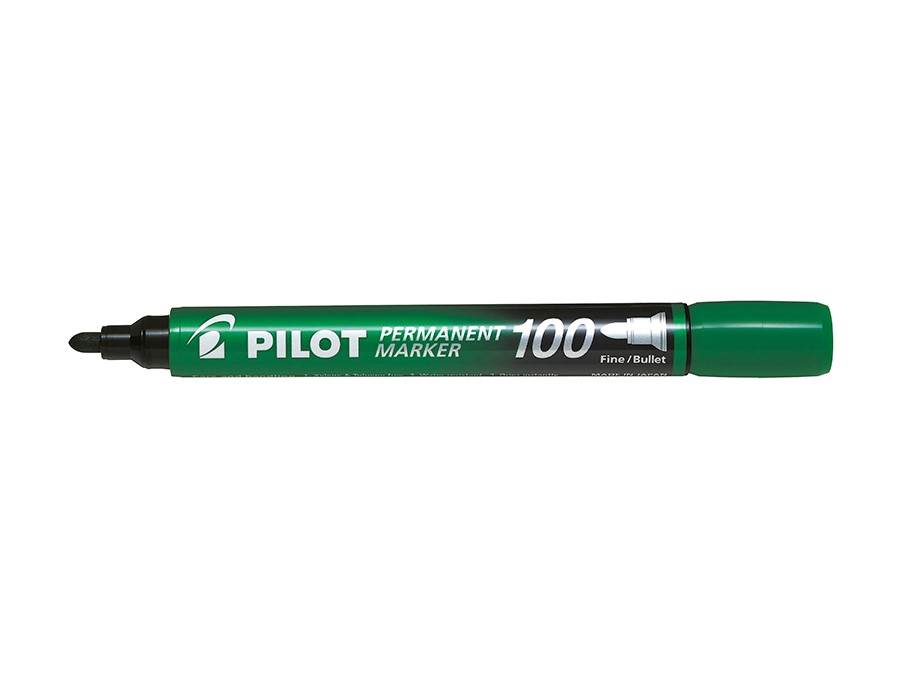 Marker permanentny PILOT SCA 100 zielony