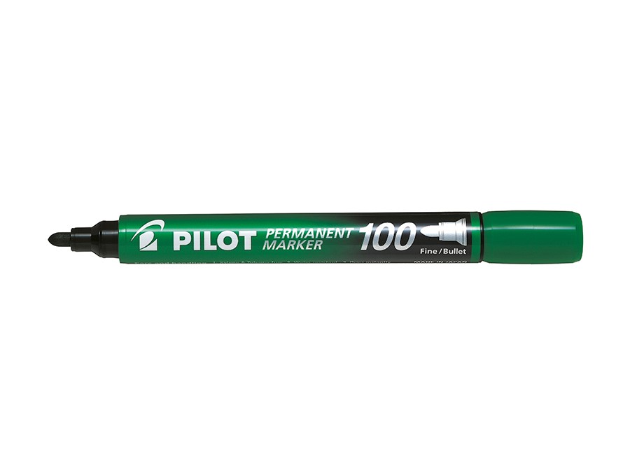 Marker permanentny PILOT SCA 100 zielony