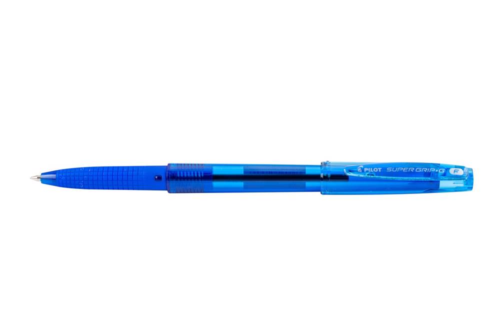 Długopis olejowy PILOT SUPER GRIP G ze skuwką niebieski