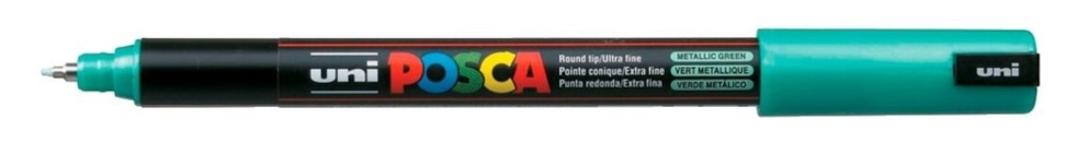 PC-1MR METALLIC ZIELONY MARKER POSCA UNI