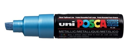 PC-8K METALLIC NIEBIESKI MARKER POSCA,UNI