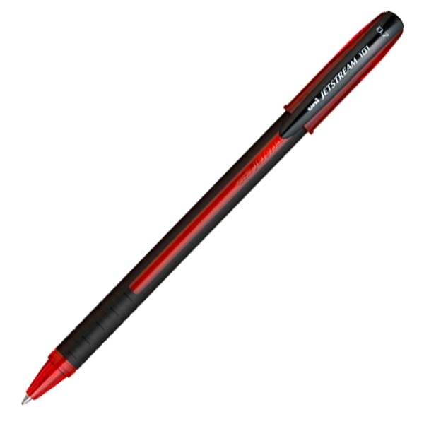 DŁUGOPIS KULKOWY SX-101 JETSTREAM, CZERWONY, UNI
