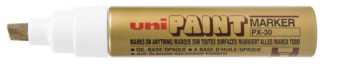Marker olejowy PX-30 złoty ścięty
