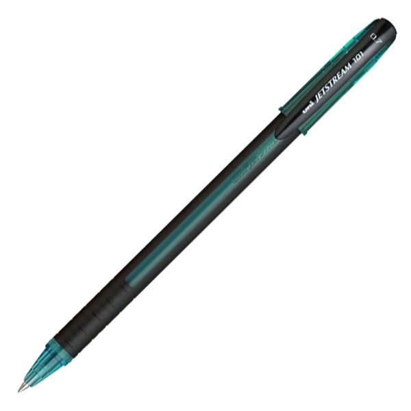 DŁUGOPIS KULKOWY SX-101 JETSTREAM, ZIELONY, UNI