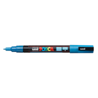 PC-3ML BROKATOWY JASNO-NIEBIESKI MARKER POSCA UNI