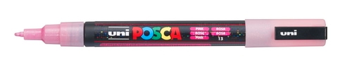 PC-3ML BROKATOWY RÓŻOWY MARKER POSCA UNI