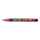 PC-3ML BROKATOWY CZERWONY MARKER POSCA UNI