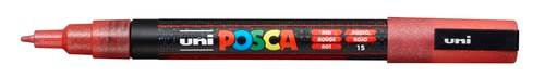 PC-3ML BROKATOWY CZERWONY MARKER POSCA UNI