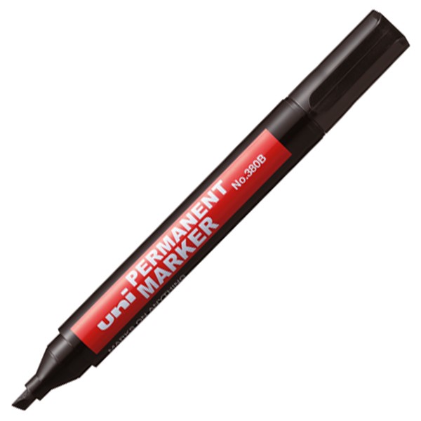 MARKER PERMANENTNY NO-380, CZARNY, UNI