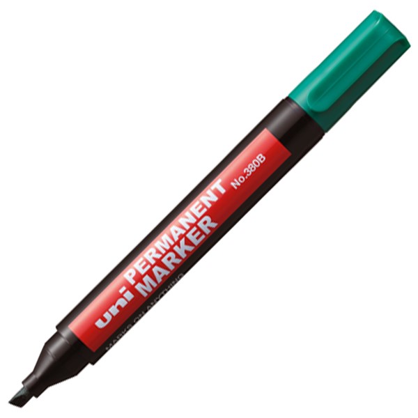 MARKER PERMANENTNY NO-380, ZIELONY, UNI