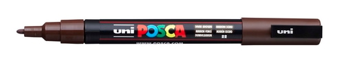 PC-3M CIEMNO-BRĄZOWY MARKER POSCA UNI