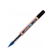 Pióro kulkowe UNI UB-150 złota obudowa wkł niebies