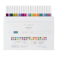 ZESTAW PEM-SY/40C, 40 SZTUK FLAMASTRÓW EMOTT, UNI