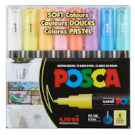 PC-1M  KOMPLET 8 SZT SOFT COLORS