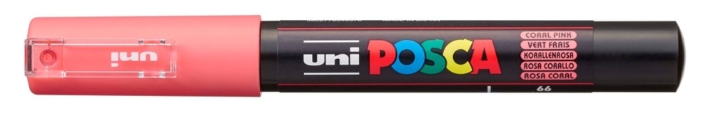 PC-1M PASTELOWY KORALOWY MARKER POSCA UNI