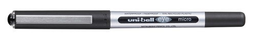 PIÓRO KULKOWE UB-150 EKOLOGICZNE, CZARNE, UNI