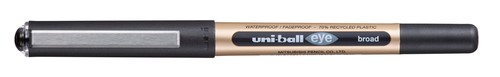PIÓRO KULKOWE UB-150-10 EKOLOGICZNE, ZŁOTA OBUDOWA, CZARNY WKŁAD, UNI