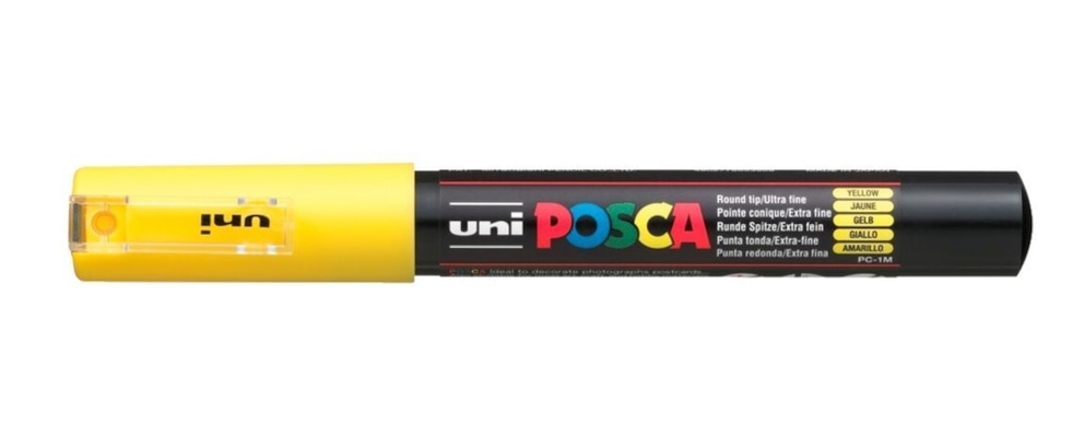 PC-1M ŻÓŁTY MARKER POSCA UNI