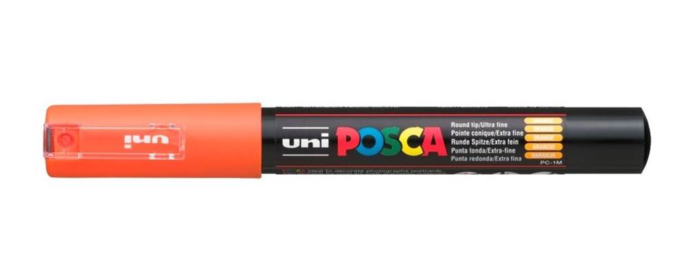 PC-1M POMARAŃCZOWY MARKER POSCA UNI