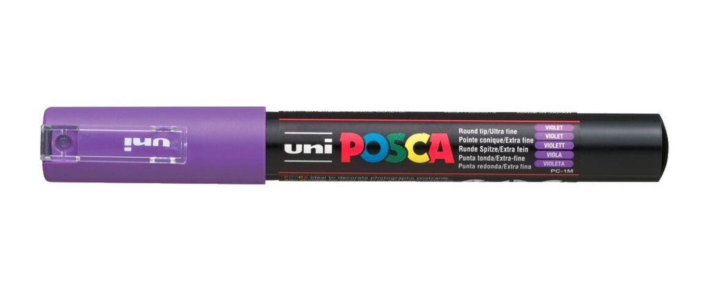 PC-1M FIOLETOWY MARKER POSCA UNI