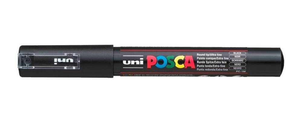 PC-1M CZARNY MARKER POSCA UNI