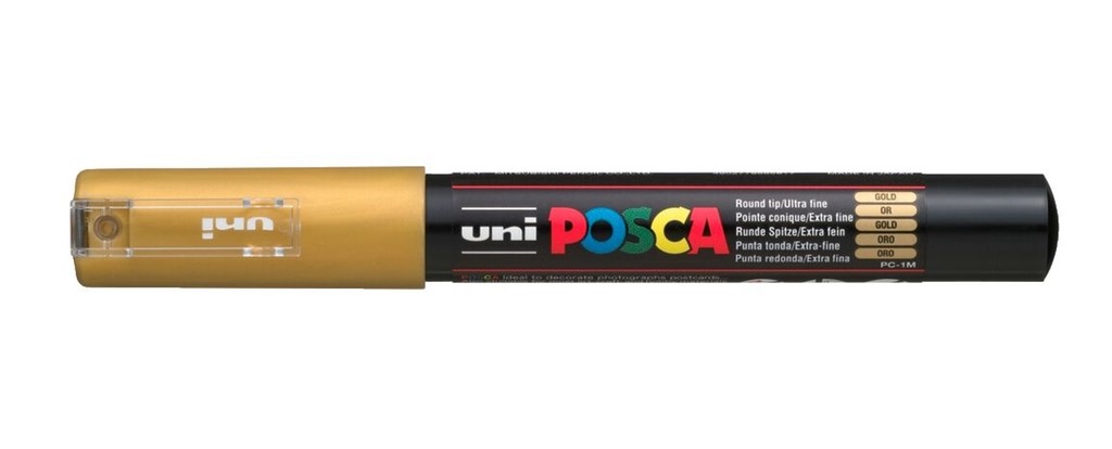 PC-1M ZŁOTY MARKER POSCA UNI