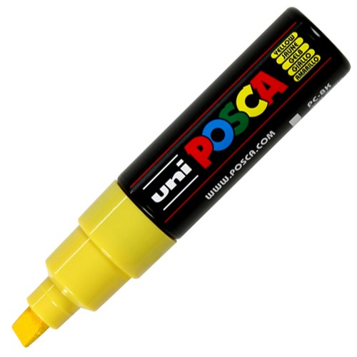 PC-8K ŻÓŁTY MARKER POSCA, UNI