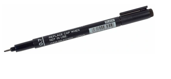 Cienkopis SNOWMAN kreśl  0 7mm  NIEB   FT700