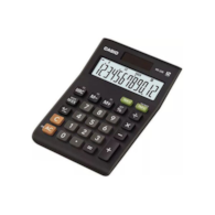 Kalkulator biurowy CASIO MS-20B-S, 12-cyfrowy 103x147mm, czarny