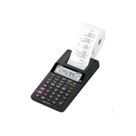 Kalkulator drukujący CASIO HR-8RCE BK BOx, 12-cyfrowy, 102x239mm, czarny